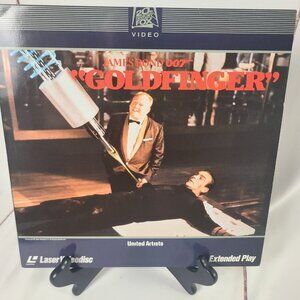 Goldfinger Laserdisc Extended‎ Play MGM UA Sean Connery James Bond 007